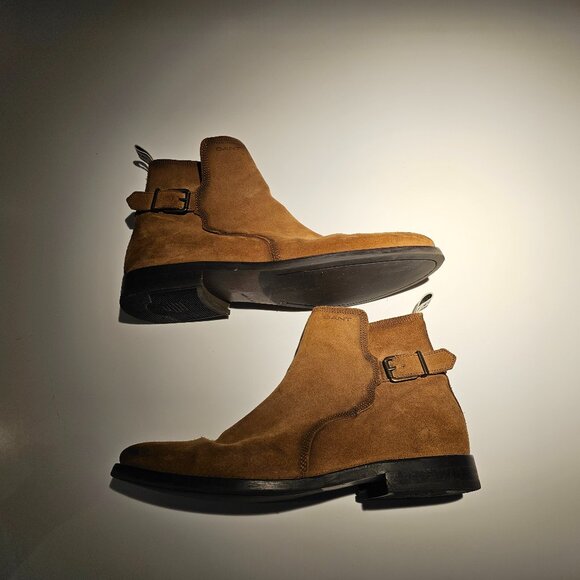 GANT Men's Suede Leather Boot Size 11 - Picture 1 of 5